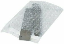 500 - 8x11.5 Bubble Out Pouches Bags Wrap Cushioning Self Seal Clear 8" x 11.5"