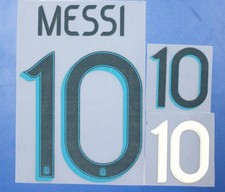 Lionel Messi Youth Player Size Soccer Shirt Jersey Nameset Name Number Print