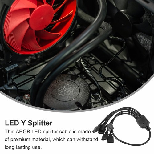 ARGB Synchronization Line Extension Cable Addressable Led Splitter - 第 11/12 張圖片