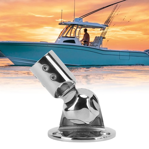  Marine Antenna Mount 22mm/0.9in Stainless Steel Polishing Processing 180° - Zdjęcie 7 z 12