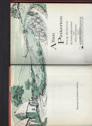 Allan Pinkerton Young Detective (Childhood of Famous Americans Series) 1962 Ha.. - Picture 3 of 9