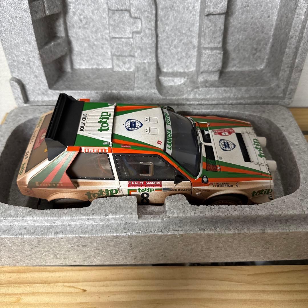 AUTOart 1/18 Lancia Delta S4 1986 Sanremo Rally Dario Cerrato