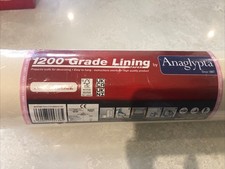 Anaglypta 1200 Grade Lining Paper 20m Double 10.6m2 0.53 X 20M