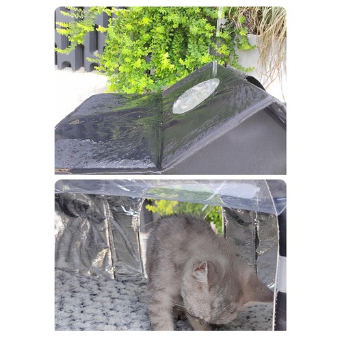 Outdoor Pet House Cat Shelter Dog Nest Tent - Picture 5 of 7