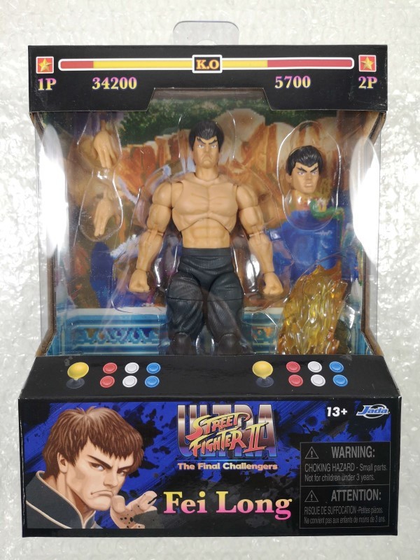Figurine Fei Long Ultra Street Fighter 2 de collection haute fidélité échelle 1:12