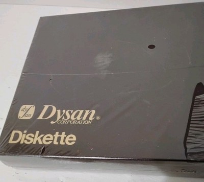 Dysan 3740/1 IBM 3740 8  Floppy Diskettes Sealed Box of 10 SS/SD 26 Sect