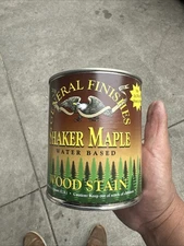 General Finishes Water Based Wood Shaker Maple Stain Quart