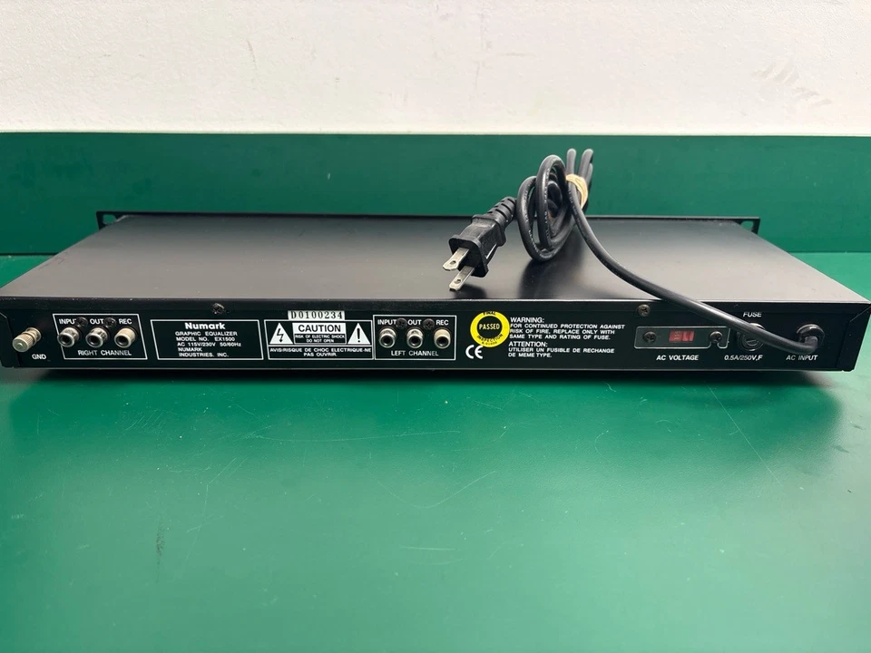 NUMARK ELECTRONICS EX1500 (EZ5002001) Foto 3 de 3