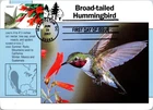 Dr Jim Stamps Maximum Card Hummingbird 41C Fdc