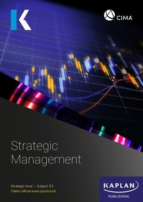 E3 STRATEGIC MANAGEMENT by KAPLAN PUBLISHING Paperback Self Help Business