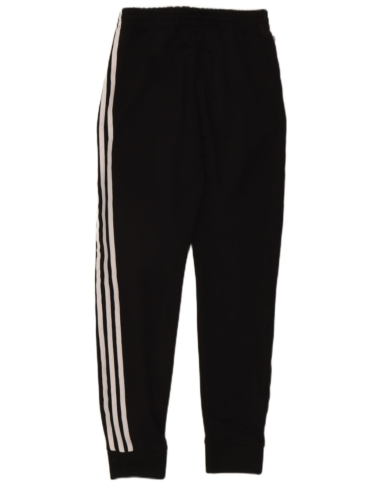 ADIDAS Mens Tracksuit Trousers Joggers Small  Black Polyester BZ16 thumbnail 2