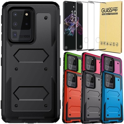 For Samsung Galaxy S20 Ultra/Plus/FE Hard Case Shockproof Cover Screen Protector