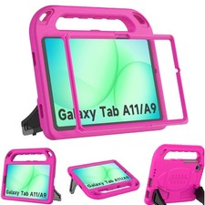 BMOUO Kids Tablet Case for Samsung Galaxy Tab A11 A9 A7 Lite 8.7" Rose