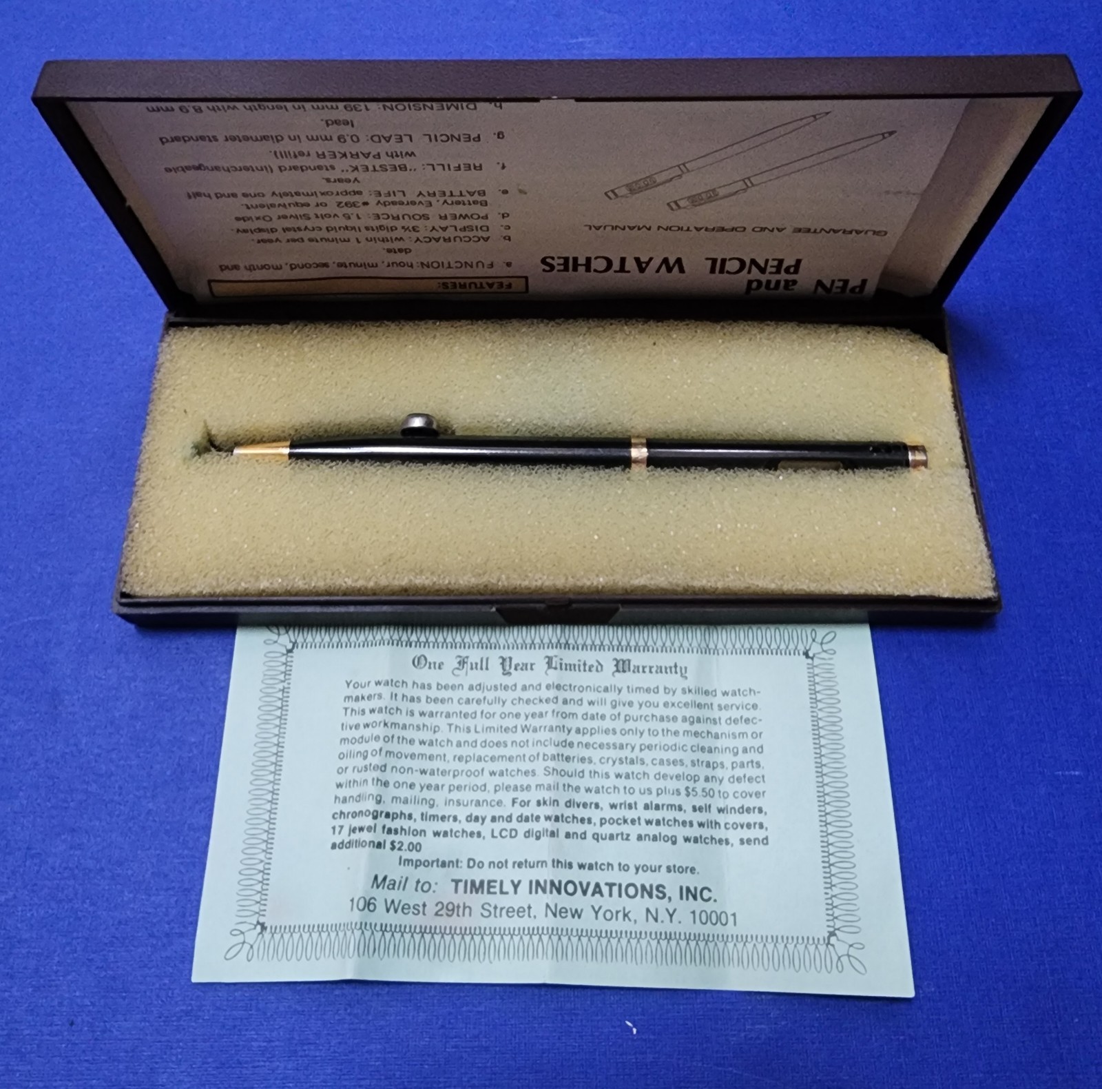 Самодельные ручки Vintage TOURNEAU Pen Watch