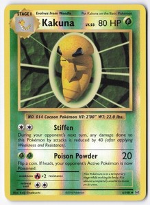 Kakuna 6/108 XY Evolutions Reverse Holo Uncommon