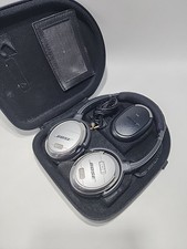 Bose QuietComfort 3 QC-3 Acoustic Noise Cancelling Headphones w/ Case  Adapters