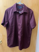 Perry Ellis Slim Fit Stretch Button-Up Shirt ...