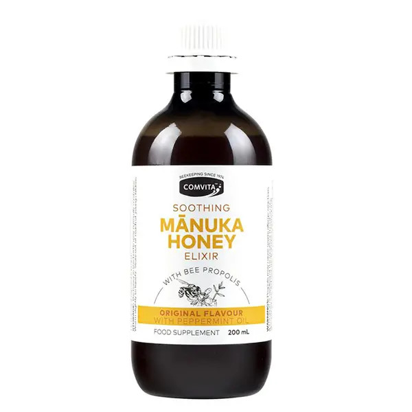 Comvita Immune Support Manuka Honey Elixir with Propolis and Zinc (UMF 10+, MGO 263+) - 200ml - Image 5