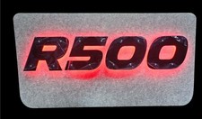 SCANIA R500 CUSTOM NEON LED BOARD 85x45CM +DIMMER & BRACKETS 3D ACRYLIC LETTERS