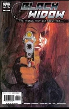 Black Widow The Things They Say About Her #2 Marvel Comic NM 2005 Sleeve & Board