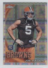 2010 Topps Chrome Retail X-Fractor Joe Haden #C86 0n9