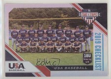 2020 Stars & Stripes Longevity Holo Foil 7/99 USA Baseball 18U National Team 0a7