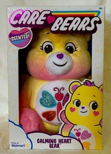 CARE BEARS Calming Heart Bear Walmart 14 Plush Doll Rare Scented Edition NEW NIB