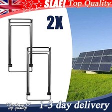 2PCS Solar Panel-Stand Mounting Bracket Quick Angle Adjustment Holder Foldable 
