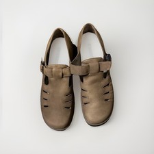 Teva Shoes Womens Size 8.5 Brown Suede Mary Janes