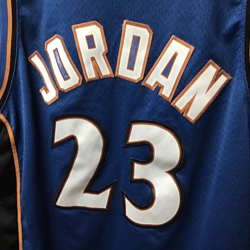 Authentic Michael Jordan Vintage Nike Washington Wizards Jersey Size L 44🔵⚪️ - Picture 6 of 6