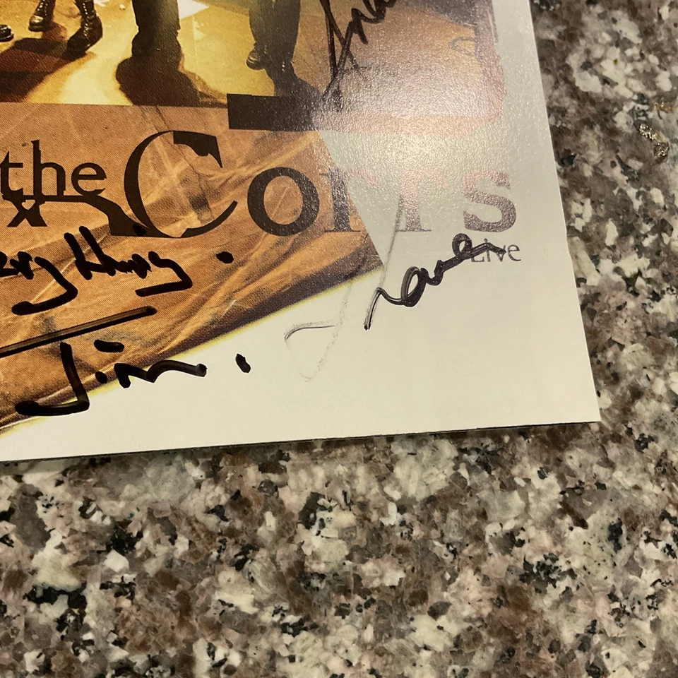 The Corrs Live Signed CD Cover Signed by Andrea, Sharon & Caroline & Jim. No Coa Foto 3 de 4