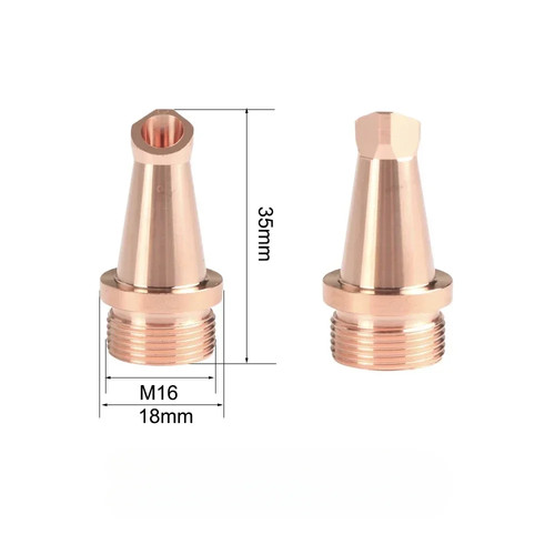 M16 Laser Welding Copper Nozzle Nozzles For Relfar SUP20T SUP23T BW101-GS HW980 - Afbeelding 14 van 64