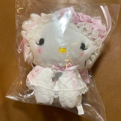 Charmy Kitty White Frill Sanrio Keychain Mascot Plush Toy