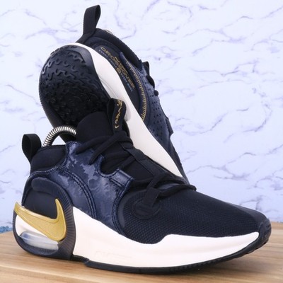 ナイキ　シューズ　0731 2 Nike Air Zoom Crossover 2 GS Black Gold Basketball Shoes Mint