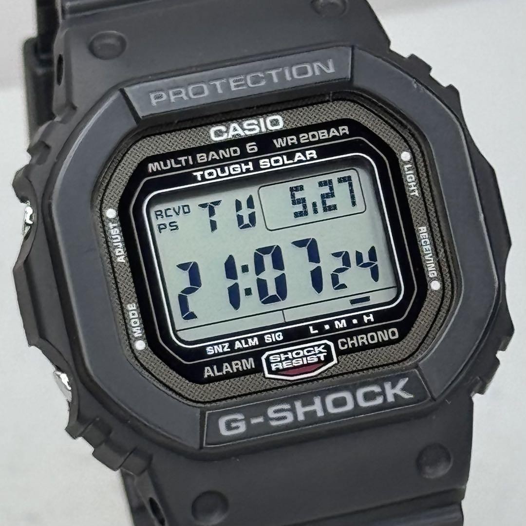 CASIO G-SHOCK GW-5000-1JF Solar Radio Watch Screw Back JP Model