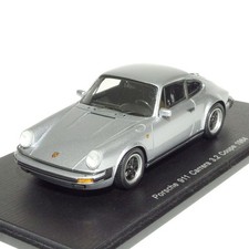 Spark 1/43 Porsche 911 (930 model) Carrera 3.2 Coupe silver