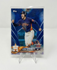 2018 Topps Opening Day George Springer Blue Foil #48 - Houston Astros