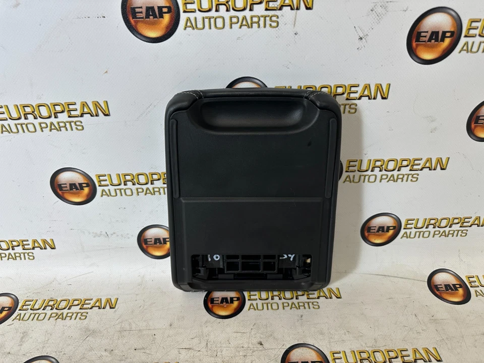 2017-19 AUDI B9 A5 S5 A4 S4 CENTER CONSOLE MOUNTED ARM REST LID BLACK LEATHER - Image 4 of 4