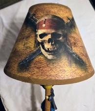 Disney Pirates of The Caribbean Animated Table Lamp Jack Sparrow Black Pearl Exc