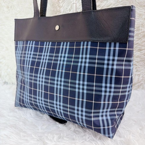 BURBERRY Pre-Owned London Nova Check Tote Bag A4