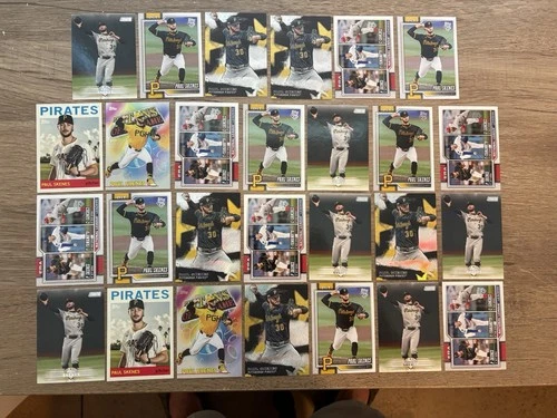 Lot Of 27 Paul Skenes Baseball Cards W/Inserts Topps/Etc