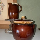 Hull Pottery Cream And Sugar