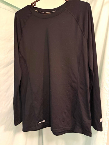 Russell Athletic, Russell Athletic Dri-Power 360 Mens Thermal Long Sleeve Shirt Base Layer Black L