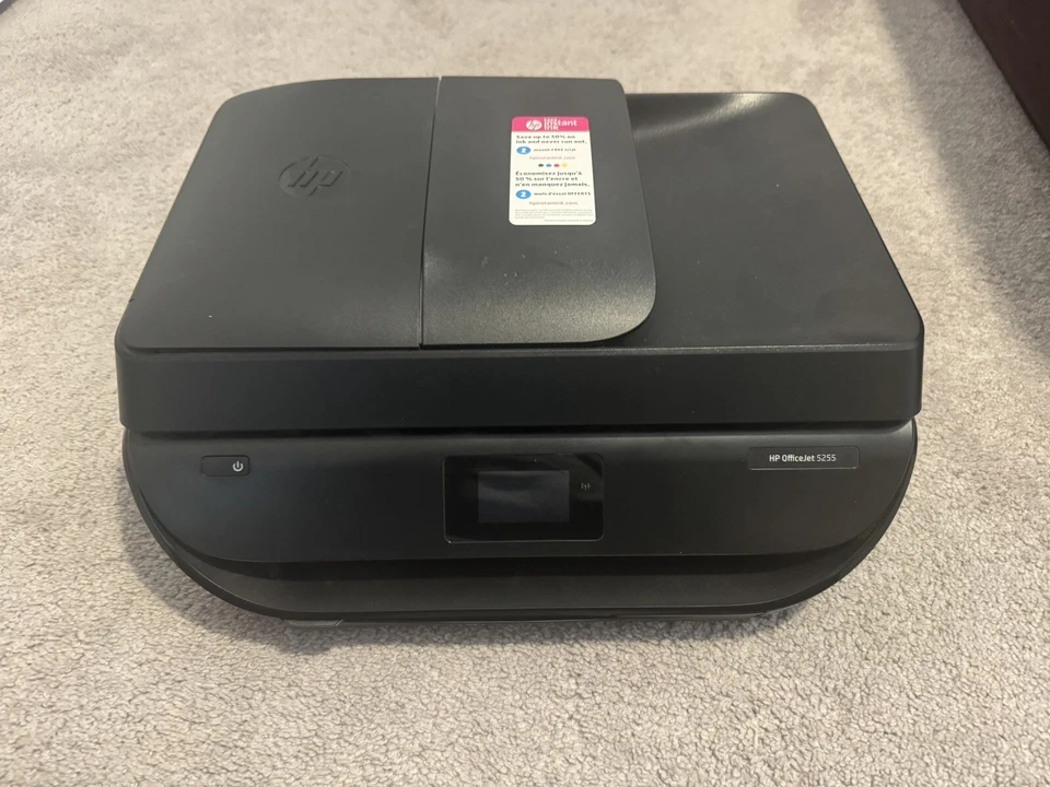 HP Officejet 5255 All-in-One Print Scan Copy Printer. Tested - Image 3 of 3