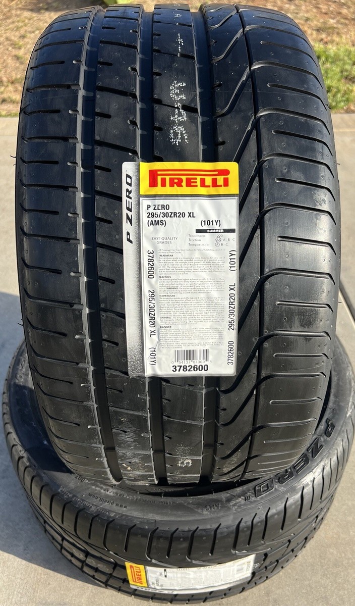 ピレリ- 295/30ZR20 P-zero 2本セット 2X NEW PIRELLI P ZERO 295/30/20 295 30 ZR20 XL 101Y JAGUAR J