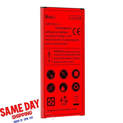 USA Seller 7220mA Long Life Spare Battery for Samsung Galaxy Note 4 4G LTE N910F