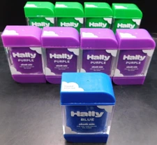 9 Pk Hally Shade Stix One Day Hair Color 4-Green, 4-Purple, 1-Blue 0.4oz Ea New