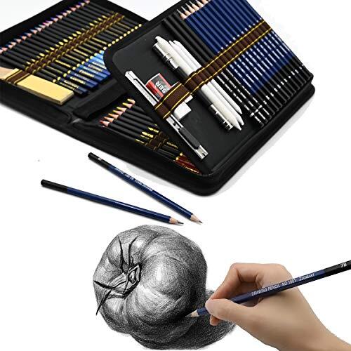 Colourng Pencls Sketch Drawng Set,Professonal Set Of 72 Sketchng