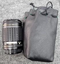 TAKUMAR Bayonet 1:2.5 135mm Pentax ASAHI Optical Co Lens With Caps And Case