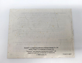 Blades of Steel Nintendo NES Instruction Manual NES-VS-USA